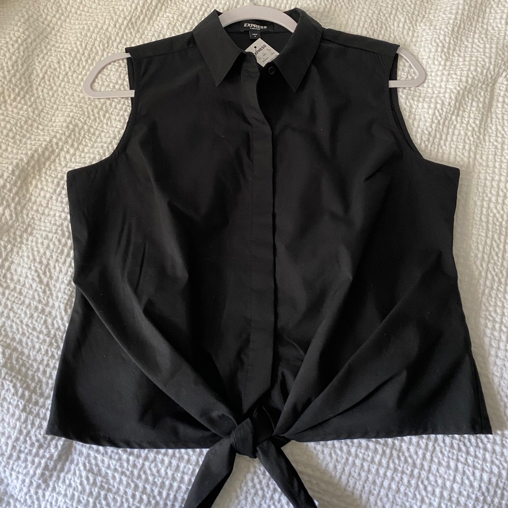 Express brand new shirt black